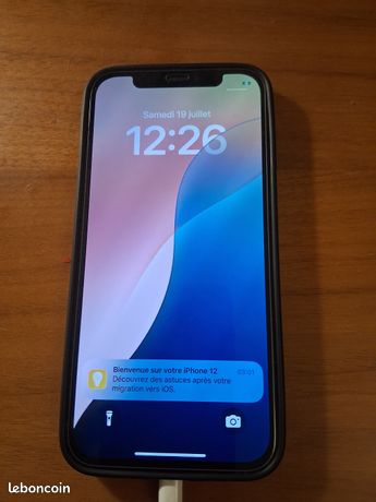 Iphone 12 64go bleu