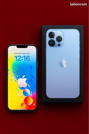 Iphone 13pro Max bleu Alpin