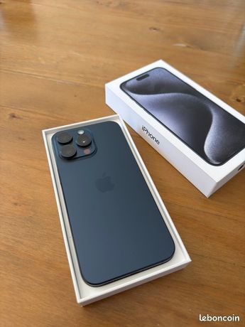 IPhone 15 Pro Max 256Go Blue titanium