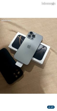IPhone 16 pro max 256giga titane naturelle