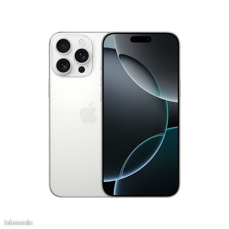 IPhone 16 Pro Max 256Go Blanc