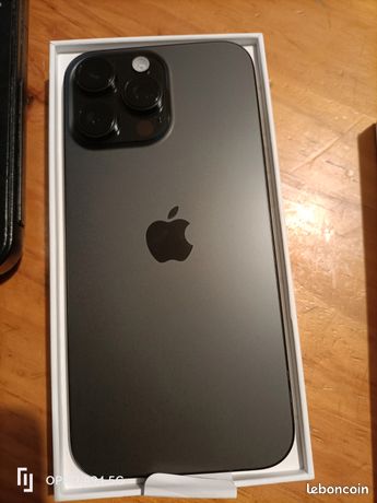 Iphone 16 pro MAX noir