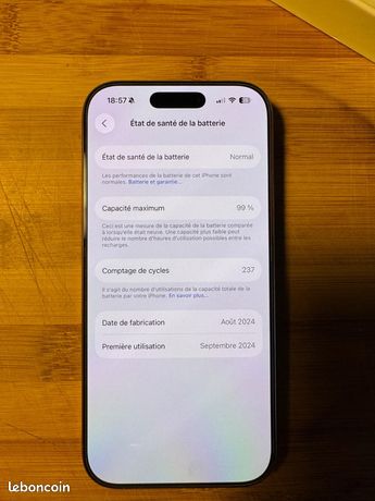 IPhone 16 Pro Sable