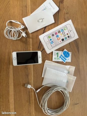 Iphone 5s - 16go - Blanc - avec accessoires