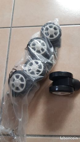 Jeu de 5 roulettes pour fauteuil de bureau