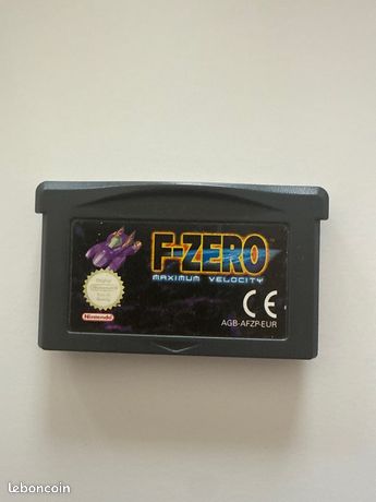 Jeu de game boy advance F-ZERO maximum Velocity