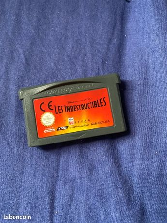 Jeu Nintendo game boy advance les indestructibles