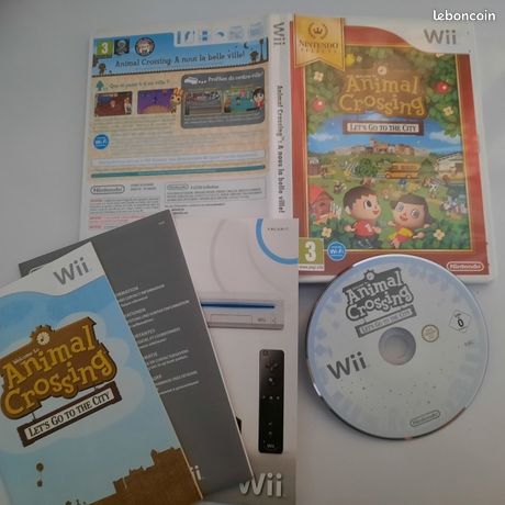 Jeu Nintendo Wii Animal crossing