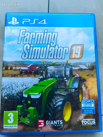 Jeu ps4 FARMING SIMULATOR 19