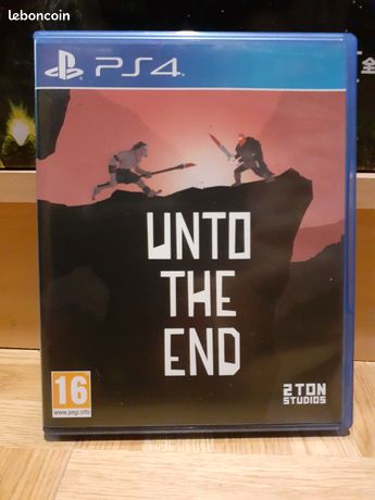 Jeu ps4/ps5 Unto the end