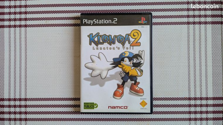 Jeu Sony PS2 Klonoa 2 Lunatea's Veil