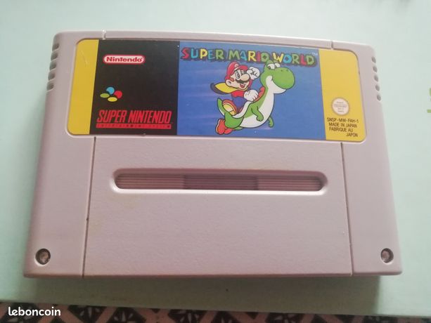 Jeu Super Mario World sur NES