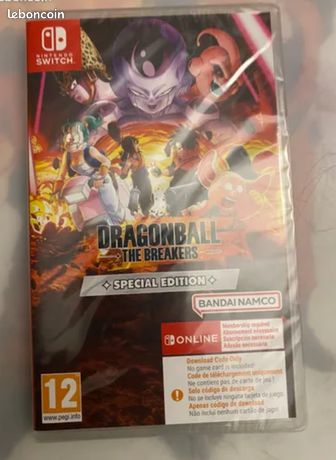 Jeu switch Dragon ball the breakers neuf sous blister