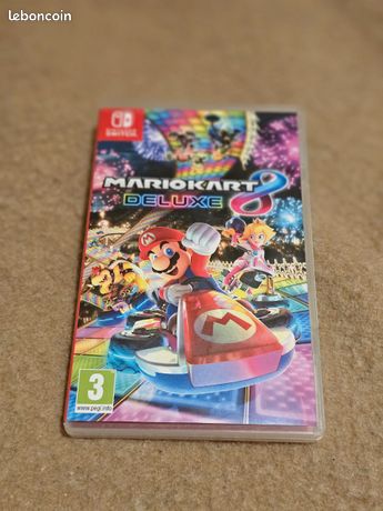 Jeu switch Mario kart 8 deluxe
