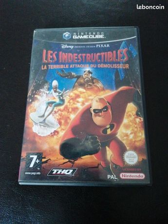 Jeu les indestructible la terrible attaque du démolisseur sur nintendo game cube