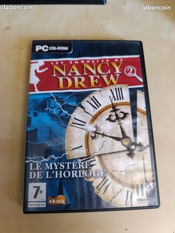 Jeu PC CD-ROM Les Enquêtes de Nancy Drew 2: Le Mystère de l'Horloge