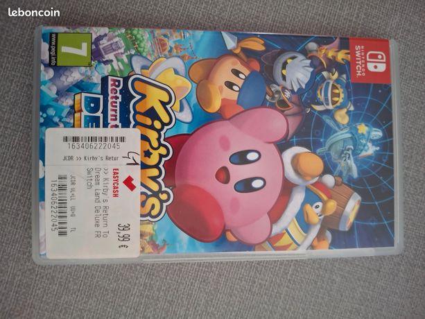 Jeux kirby's switch
