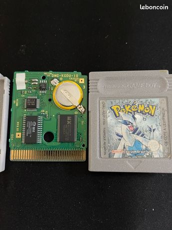 Jeux Pokémon version argent 100% pile