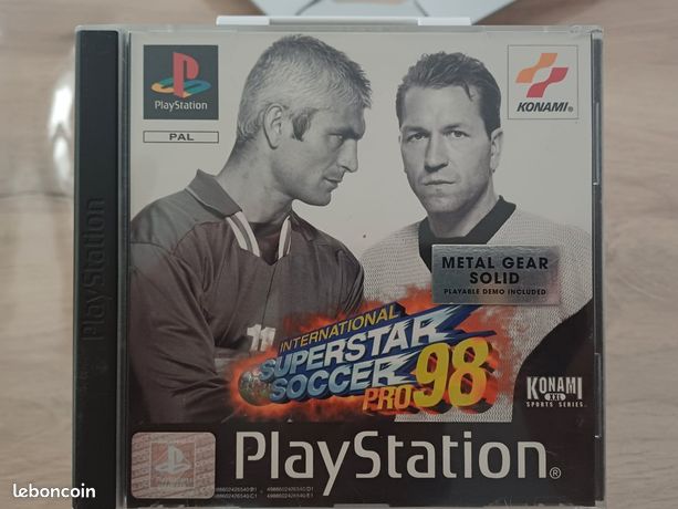 Jeux ps1 ISS pro 98