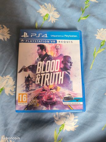 Jeux ps4 vr blood&truth