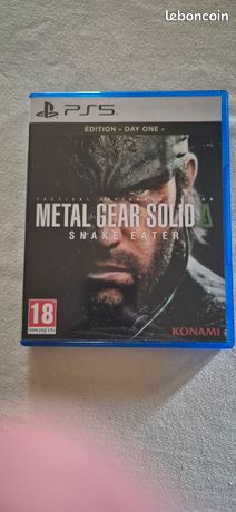 Jeux ps5 Métal gear Solid delta parfait état