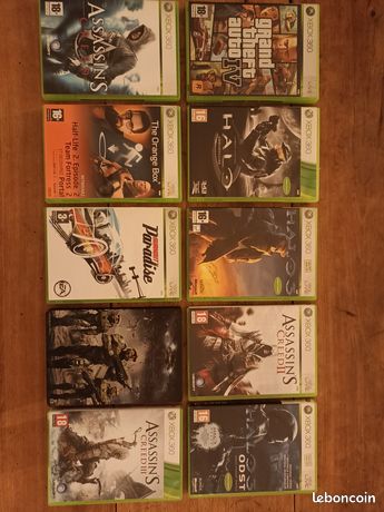 Jeux Xbox 360 - lot