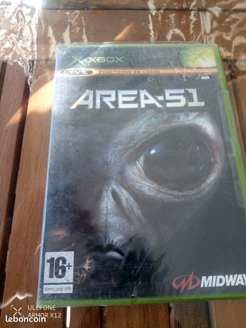 Jeux Xbox Area 51 sous blister
