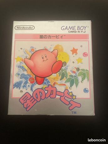 KIRBYS Dreamland Game boy Jap en boîte