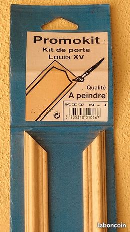 Kit moulure de porte Louis XV