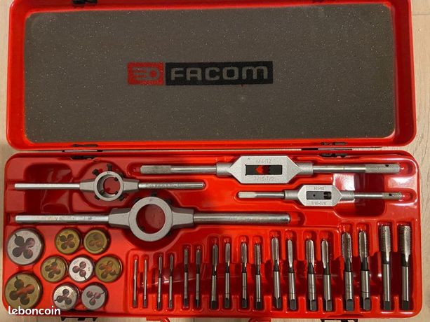 Kit TaraudsFilières Porte Outils Facom 221.227 J1 neuf