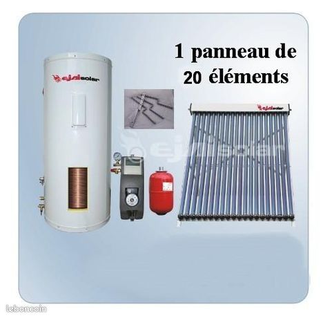 Kit Chauffe-eau Solaire Premium 200L ou Plus Eau Chaude Écologique & Économique Toute l’Année