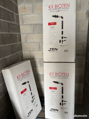 Kit poêle à granulé bioten 80/125 487914 TOUTE LA FRANCE