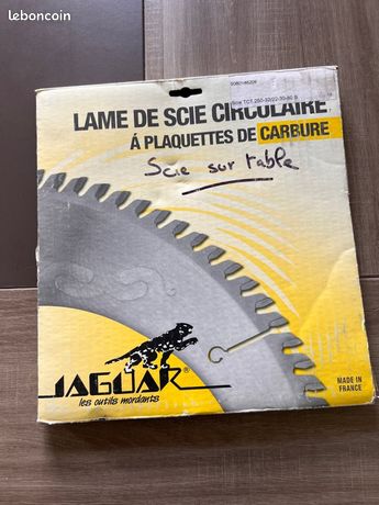 Lame de scie circulaire 250 mm 80 dents carbure haute précision