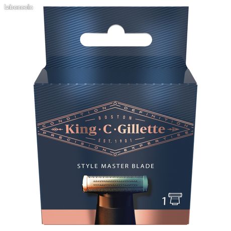 Lame Tondeuse à Barbe Style Master King C. Gillette