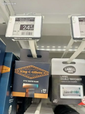 Lame Tondeuse à Barbe Style Master King C. Gillette