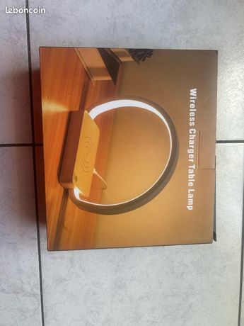 Lampe de chevet chargeur induction