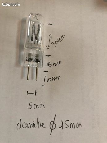 Lampe halogène
