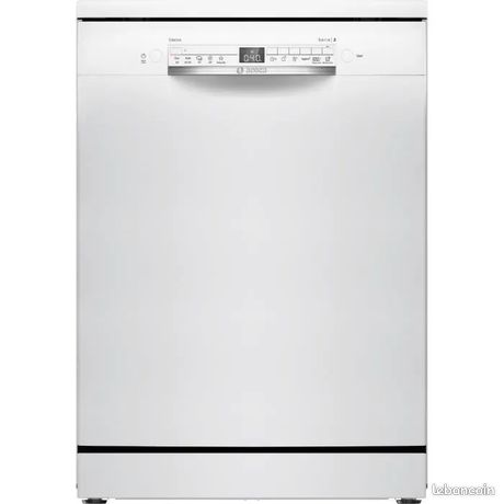 Lave-vaisselle pose libre BOSCH SER2 SMS2HTW03F 13 couverts - Induction - L60cm - 46 dB - Blanc