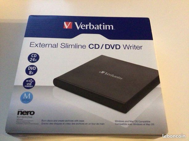 Lecteur graveur CD DVD Verbatim ref 1069