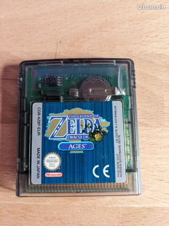 Legend of Zelda Oracle of Ages Game Boy Color
