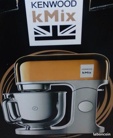 a robot pétrin Kenwood kmix chromé 5 litres