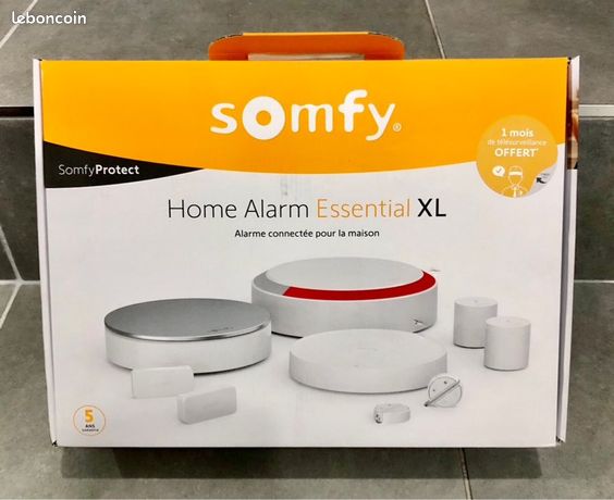 2 packs Home alarme sans fil connectée Home Alarm Essential XL Somfy