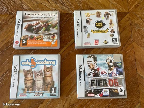 Lot 3 boîtes + 1 jeu ds