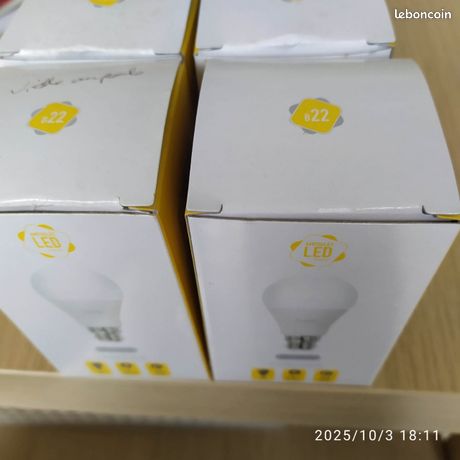 Lot 8 ampoules B22