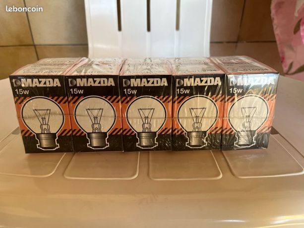 10 ampoules Mazda 15w