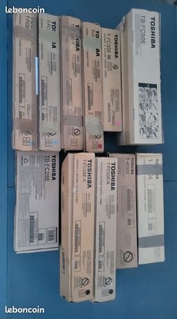 11 consommables toners Toshiba pour revendeur