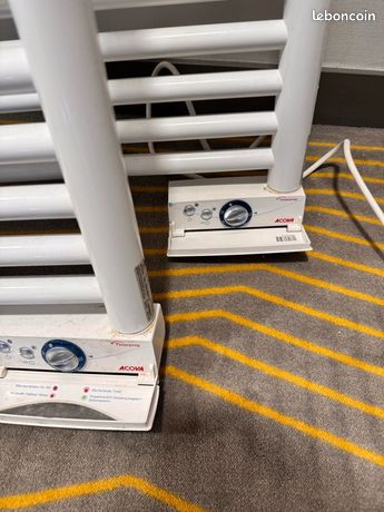 2 sèche-serviettes ACOVA 500W casi