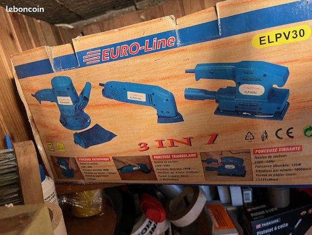 Lot de 3 Ponceuses