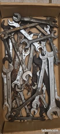 35 clés fourches diverses marques