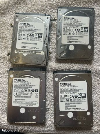 Lot de 4 disque dur HDD 1TO
